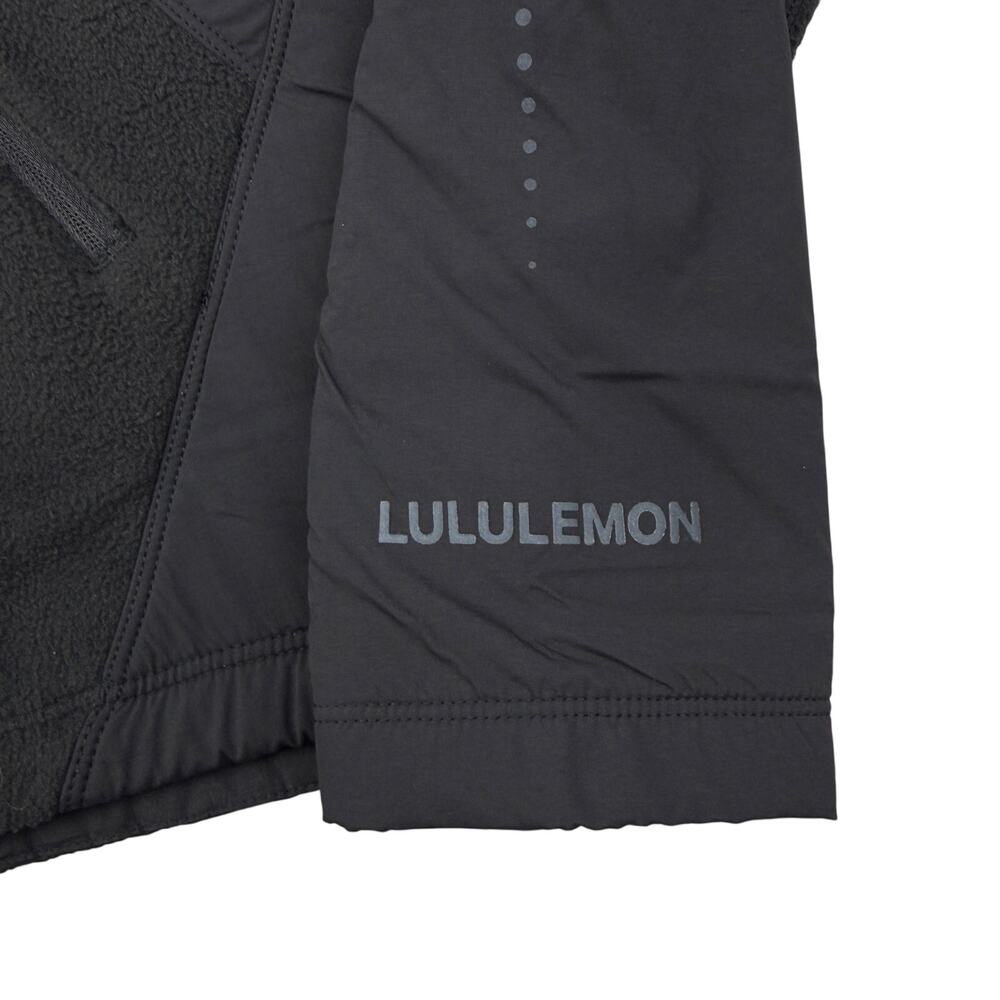 LULULEMON Fleece-Lined Running Jacket Size 6 Black - Picture 7 of 10